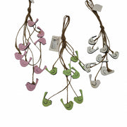 Set 8 Uccellini In Legno