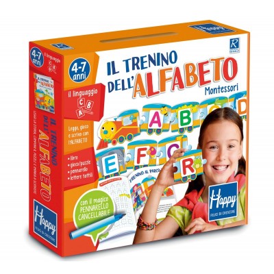 Il Trenino Dell'alfabeto Montessori - Raffaello Ragazzi