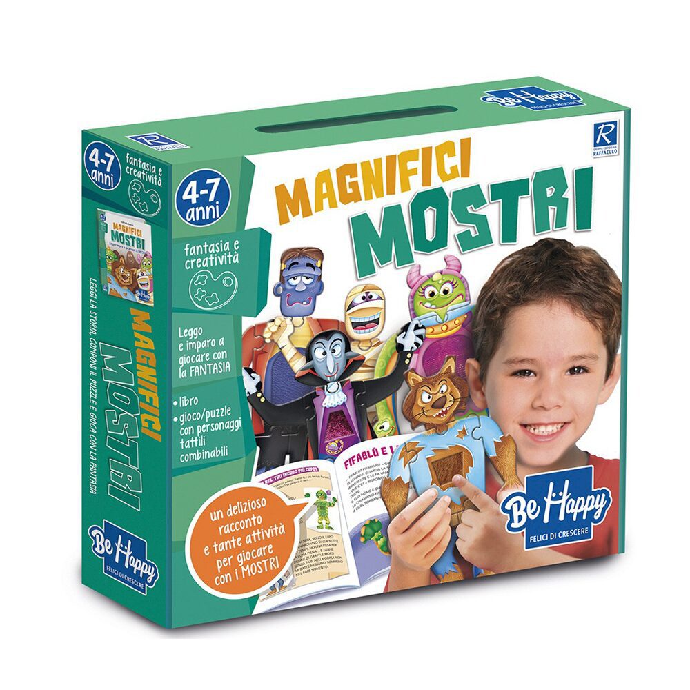 Magnifici Mostri, Con Puzzle – Raffaello