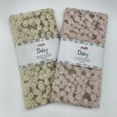 Tessuto Pizzo Daisy - Stafil - 50x65 Cm