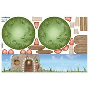 Panno Kraft 3d Renkalik La Casa Nel Bosco 50 X 75 Cm