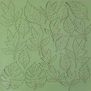 Eco Pelle Nappa Foglie Col. Pistacchio