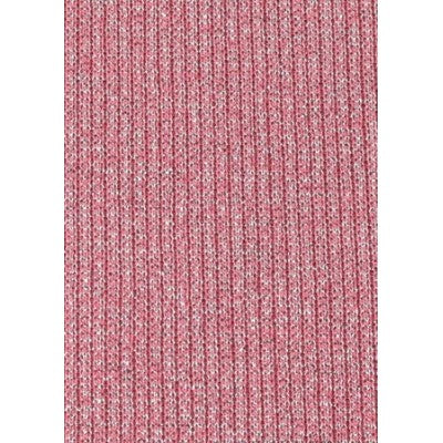 Tessuto Ribby Lurex Col.corallo/argento Renkalik