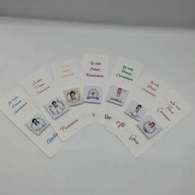 Segnaposto Con Cioccolatino Personalizzabili