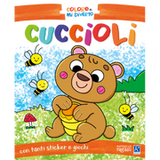 Cuccioli. Coloro E Mi Diverto. Con Adesivi