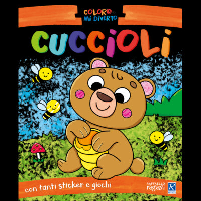 Cuccioli. Coloro E Mi Diverto. Con Adesivi