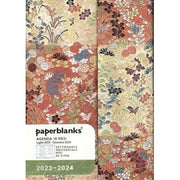 Agenda Paperblanks 2023-2024, 18 Mesi, Midi, Orizzontale, Kimono Giapponese, Kara-ori - 13 X 18 Cm