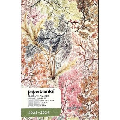 Agenda 18 Mesi Settimanale Verticale 2024 - Anemone, 21 X 13