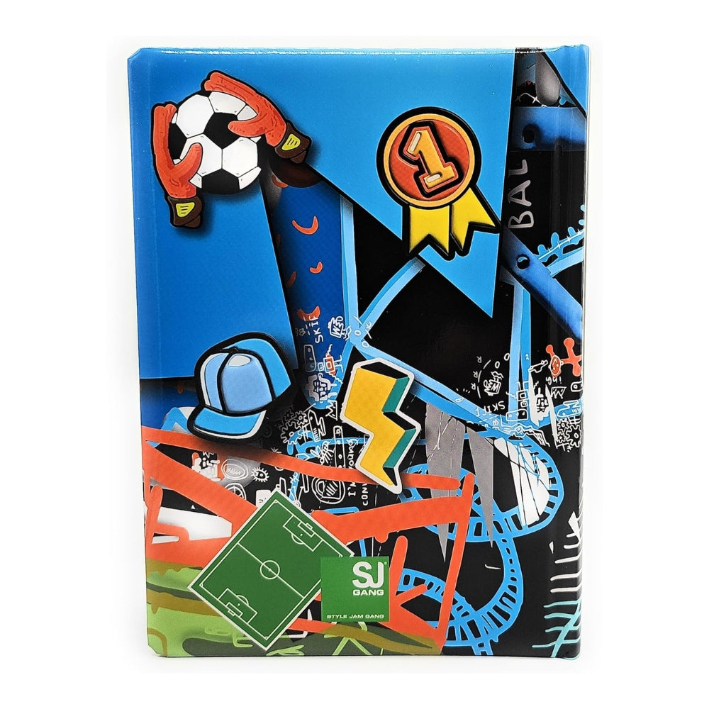 Diario Standard Giornaliero SJ Gang Boy, Datato 2025-2026, 10 Mesi - Fantasie Assortite