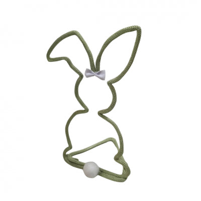 Coniglietto Verde Realizzato A Mano