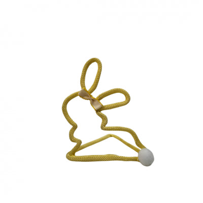 Coniglietto Giallo Realizzato A Mano