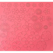 Eco Pelle Nappa Fiorellini Col. Corallo