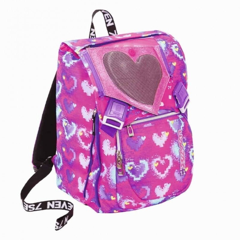 Zaino Sdoppiabile Seven Brightheart - Rosa/nero