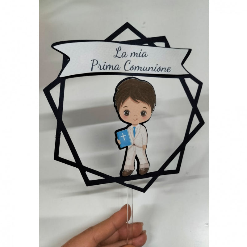 Cake Topper Personalizzabile - Vari Modelli - Bambino