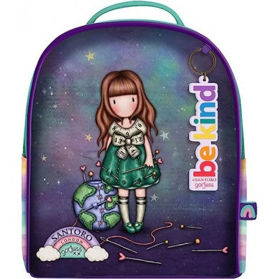 Mini Zaino Santoro Gorjuss Be Kind To Our Planet