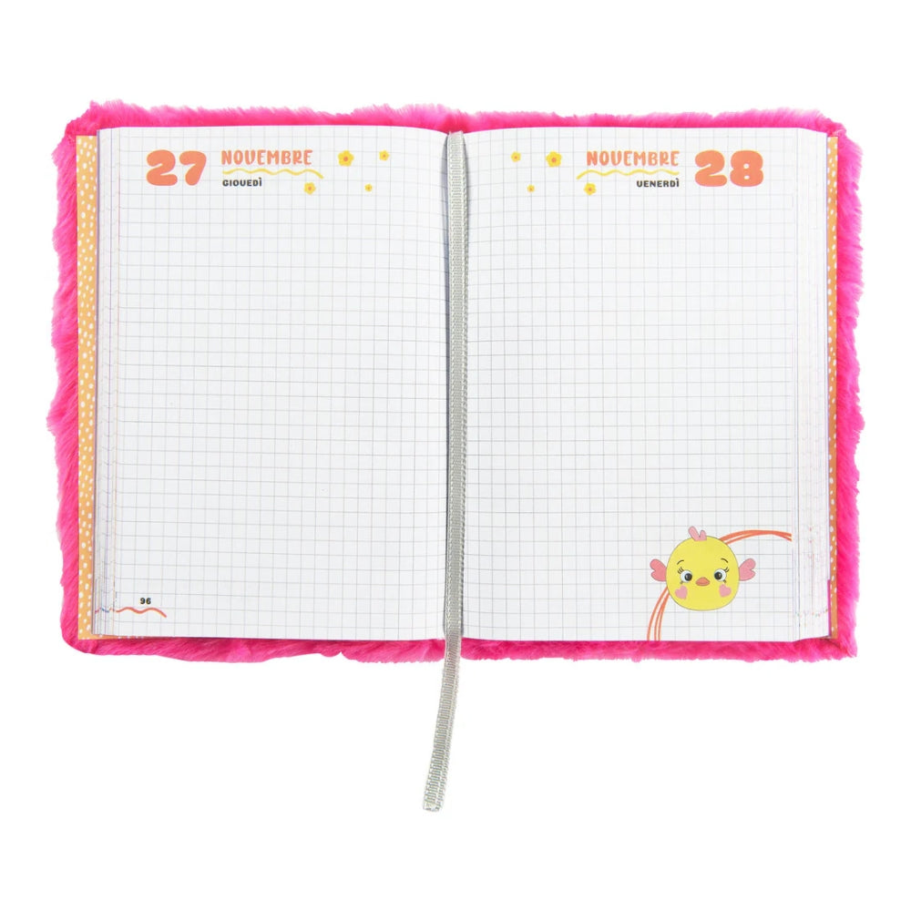 Diario Standard Giornaliero Mofu Mofu Unicorno, Datato 2025/2026, 12 Mesi - Franco Cosimo Panini