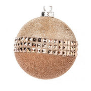 Set 4 Sfere Champagne 10cm