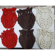 Applicazioni In Feltro Gufi