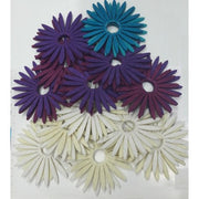 Set Margherite In Feltro Bicolore