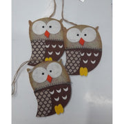 Civetta In Feltro - 3 Pz