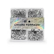 Molla Fermacarte Chiara Ferragni Double Clips Con Strass 4 Pezzi - 2023-2024