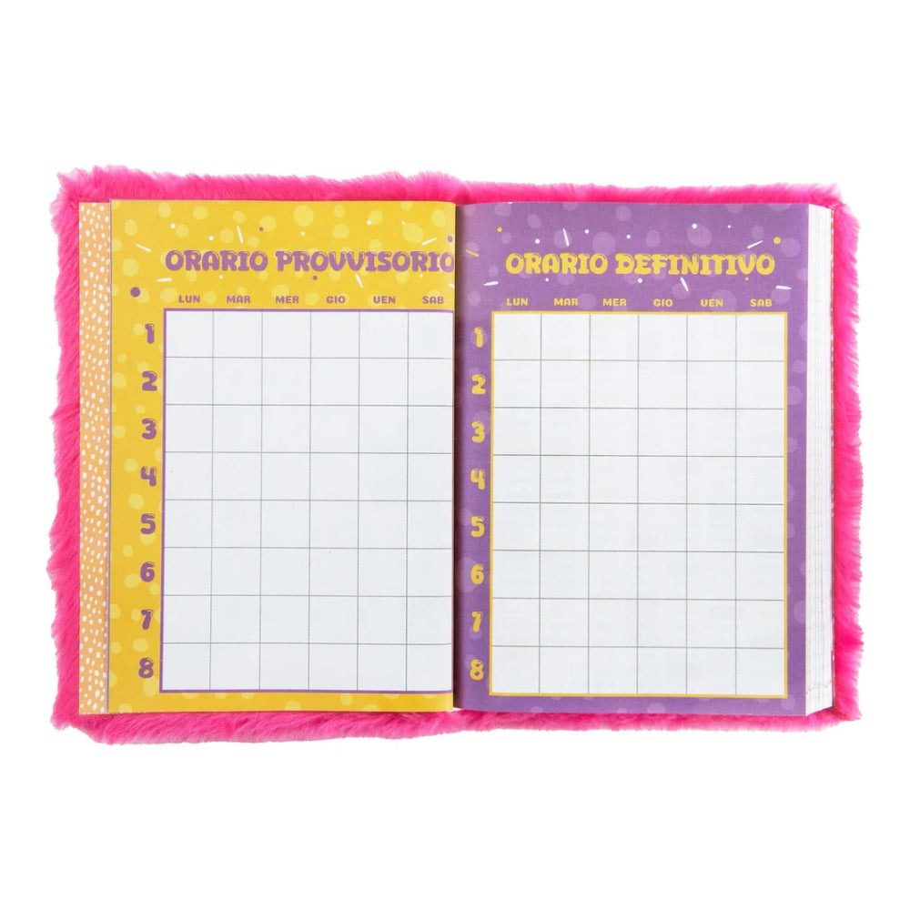 Diario Standard Giornaliero Mofu Mofu Unicorno, Datato 2025/2026, 12 Mesi - Franco Cosimo Panini