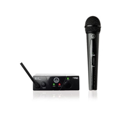 Akg Wms 40 Mini Vocal, Kit Radiomicrofono Palmare (gelato) - Ism1