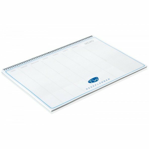 GRUPPO BUFFETTI - Planner settimanale da tavolo, 34 x 24 cm