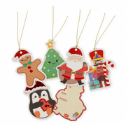 Legami - Set Di 10 Etichette Regalo Natalizie, Chiudipacco