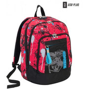 Zaino Seven New Advanced Sprinkle Rosso – Z00125