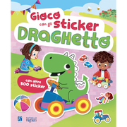 Gioco Con Gli Sticker. Draghetto. Raffaello Ragazzi