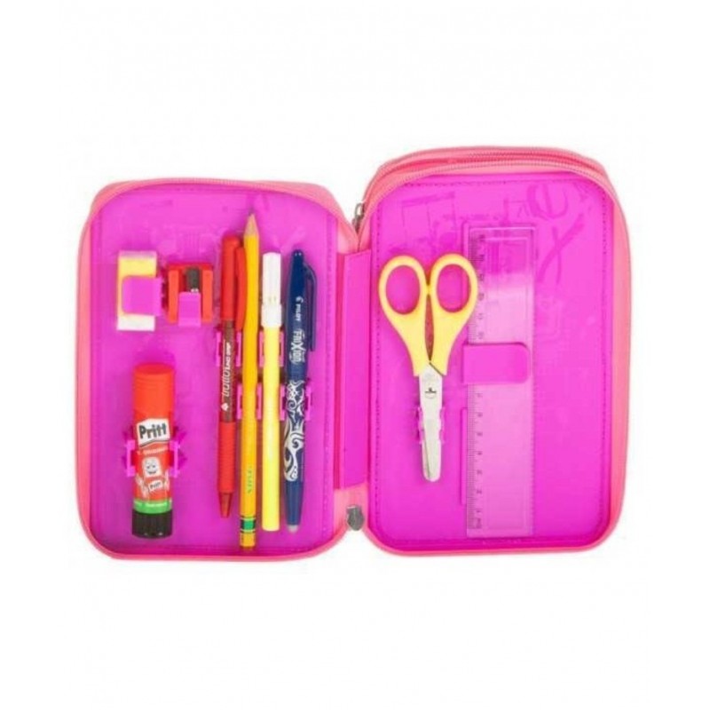 Astuccio Tre Zip Sj Gang Girl Pen Pad - Seven