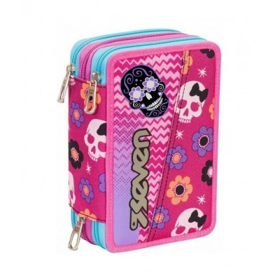 Astuccio Tre Zip Mexi Girl Fuxia – Seven