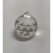 Pallina Trasparente Cristallo - Diametro Cm 3 - White Style