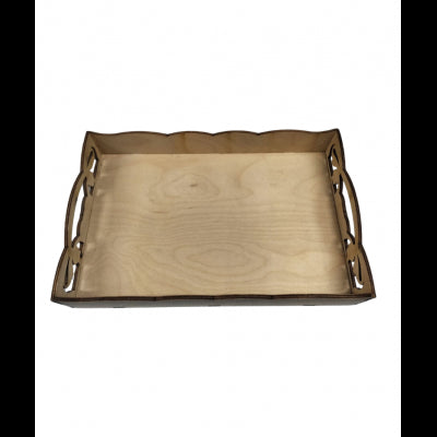 Vassoio In Legno Da Decorare - Medio - Cwr