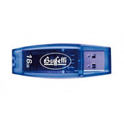 Flash Drive Usb Buffetti - 16 Gb - Blu