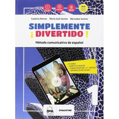 ¡simplemente Divertido! 1. Libro Del Alumno Y Cuaderno. Per La Scuola Media.  Con Libro: En Mapas. Con Dvd-rom