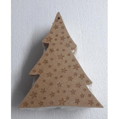 Set 3 Alberi Di Natale Con Stelle Angel B