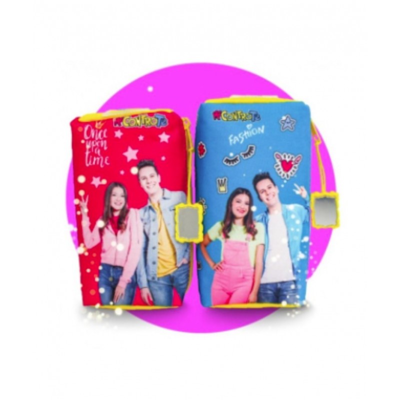 Astuccio Bustina Me Contro Te Profumato / Specchio - Colori E Fantasie Assortiti