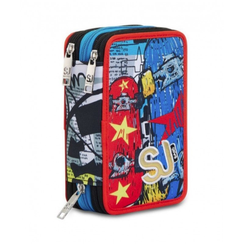 Astucci 3 Zip Sj Gang Seven – Fantasie Assortite