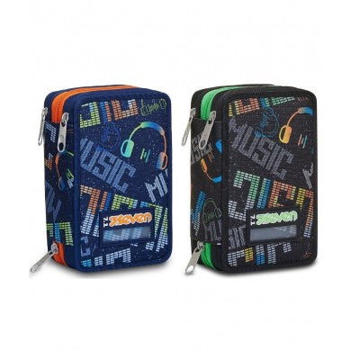 Astuccio 3 Zip Musicbrighting - Seven