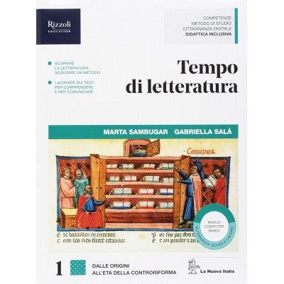 Tempo Di Letteratura Vol. 1. Con Quaderno Di Metodo. Per Le Scuole Superiori. Con Ebook. Con Espansione Online