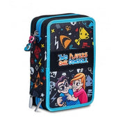 Astuccio 3 Zip Twoplayers One Console - Seven