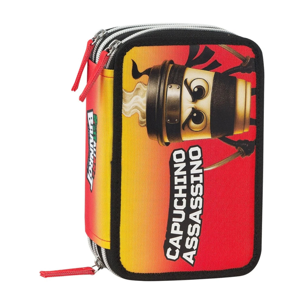 Astuccio 3 Zip Skifidol Italian Brainrot Cappuccino Assassino