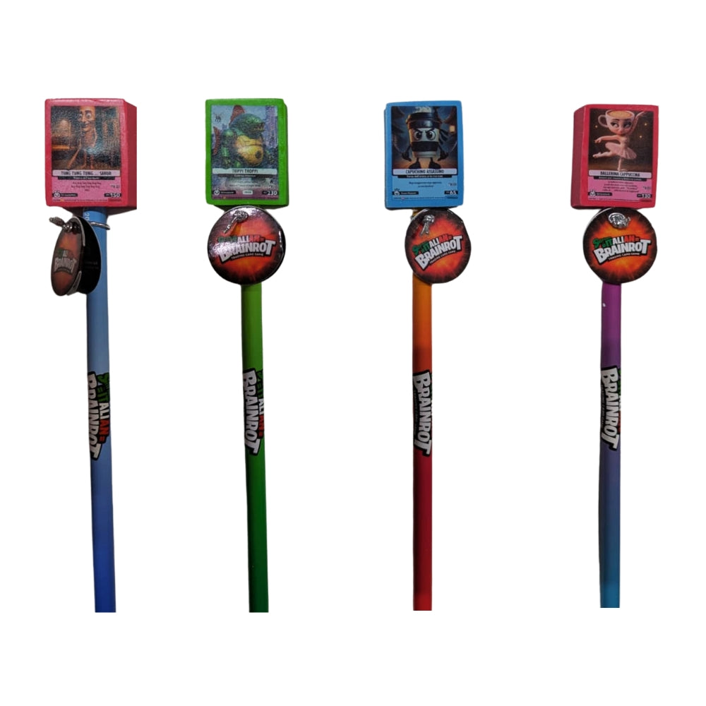Matita con Gomma Skifidol Italian Brainrot - Fantasie Assortite