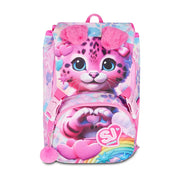 Sj Gang Style Jam Gang Zaino Scuola Estensibile Big Heart Buddy Girl - Rosa, 24 L