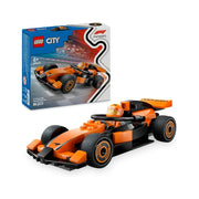 LEGO City Pilota e Monoposto McLaren F1 - Modello di Macchina Giocattolo da Formula 1 con Minifigure - Idea Regalo per Bambini e Bambine da 6 Anni in su o per Adulti Fan delle Auto da Corsa - 60442