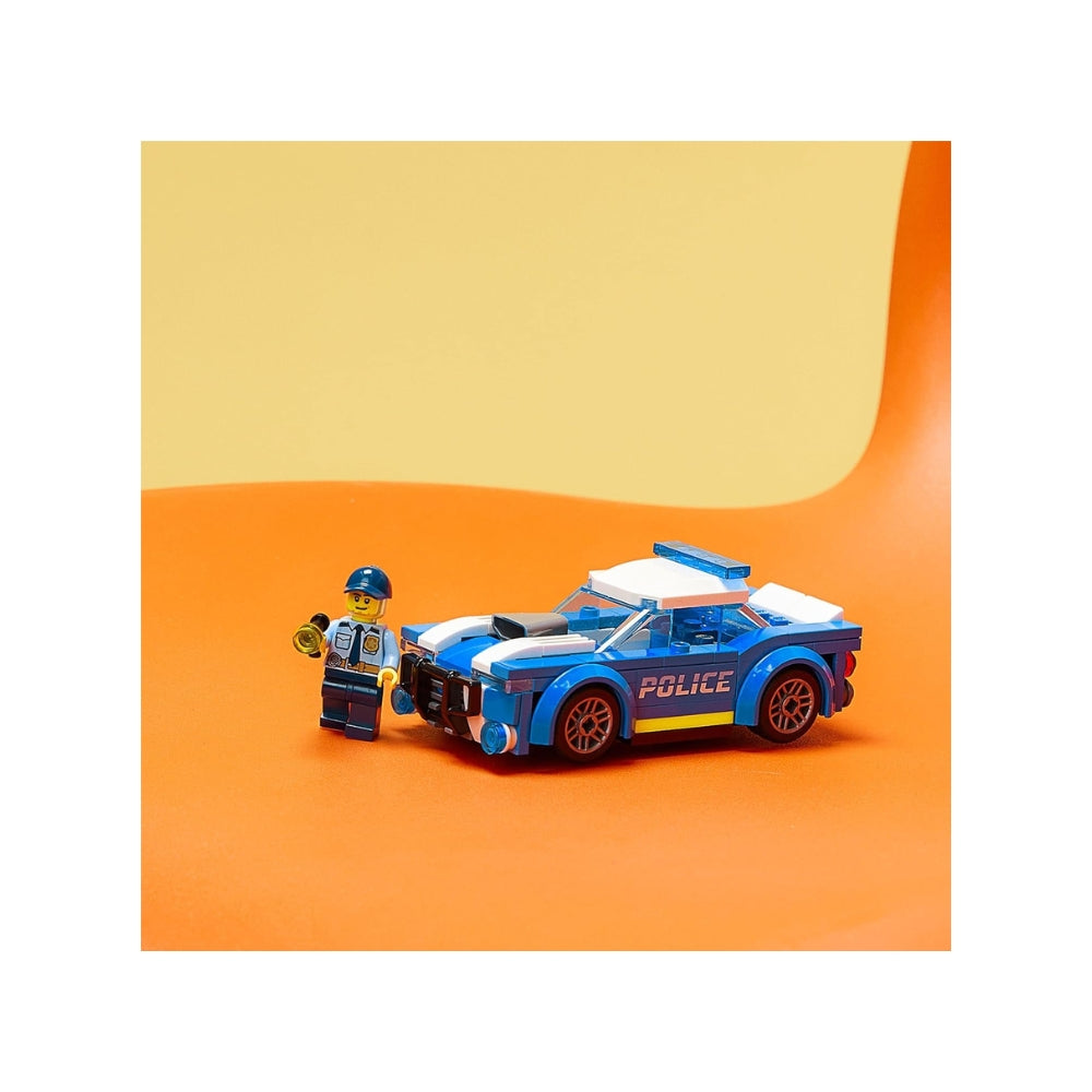 LEGO City Police Auto della Polizia, Set di Costruzione con Minifigure e Macchina Giocattolo per Bambini e Bambine da 5 Anni in su 60312