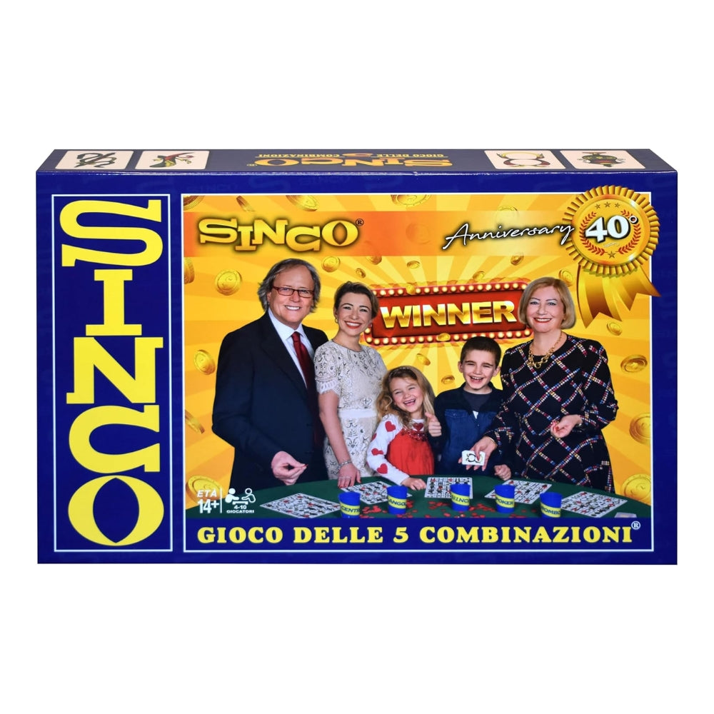 Ravensburger - Sinco | Giochi Da Tavolo Adulti | Edizione Speciale 40° Anniversario | Giochi Di Societa | Da 4 A 10 Giocatori | Gioco Da Tavolo Adulti