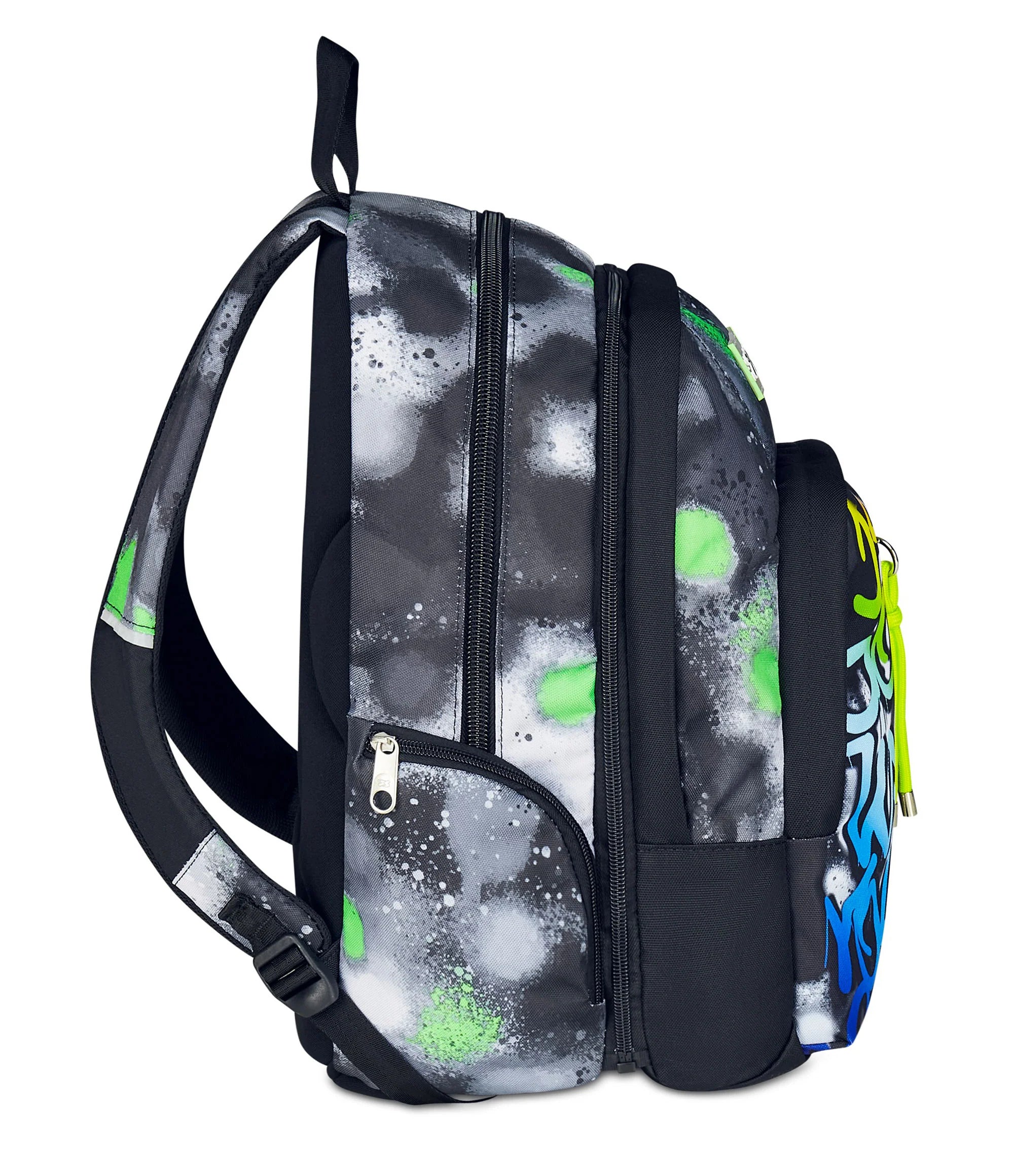 Zaino Seven Dual Detach - Sprint Paint Boy - Grigio/Verde